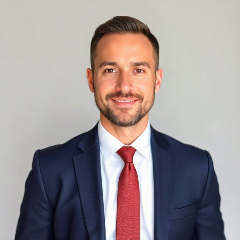 man in formal outfit wear for professional headshots